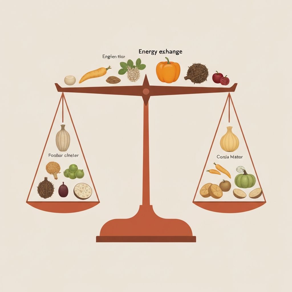 Energy homeostasis visualization